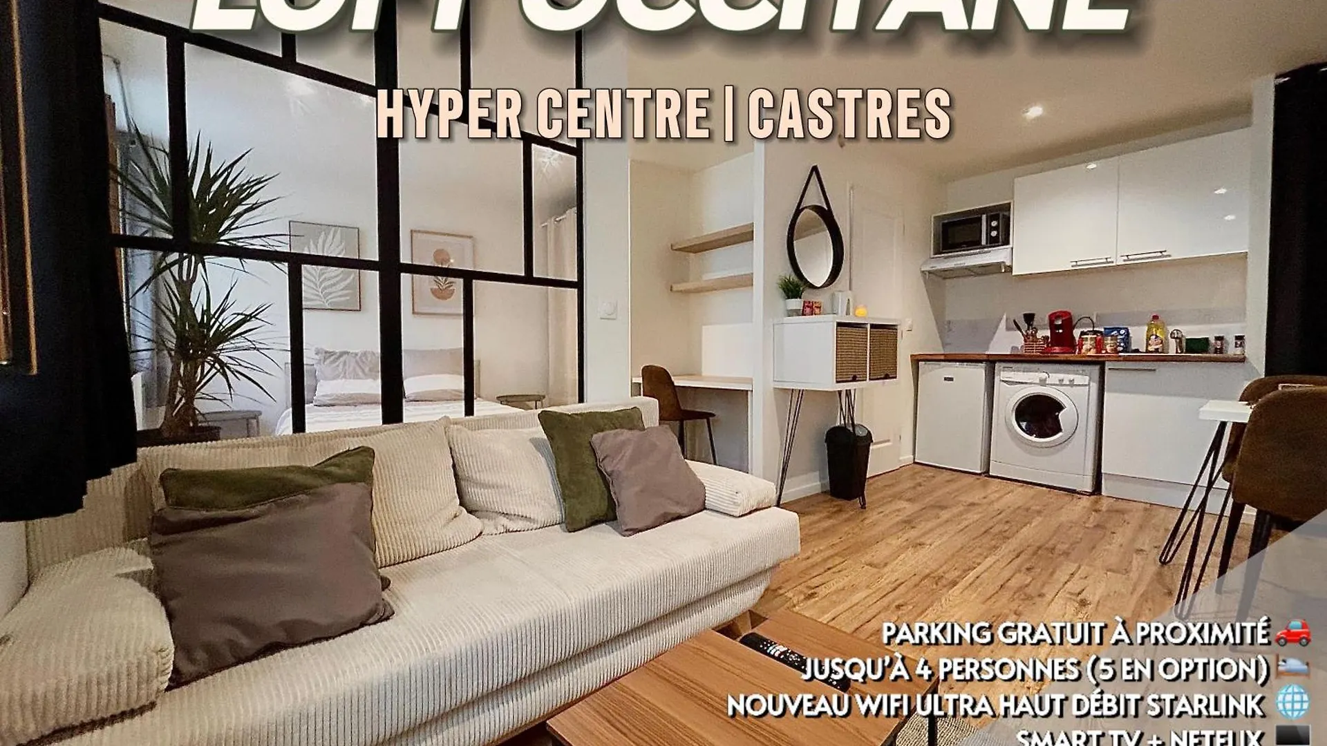 דירות Loft Occitane Hyper Centre Castres 0*, קסטרה צרפת